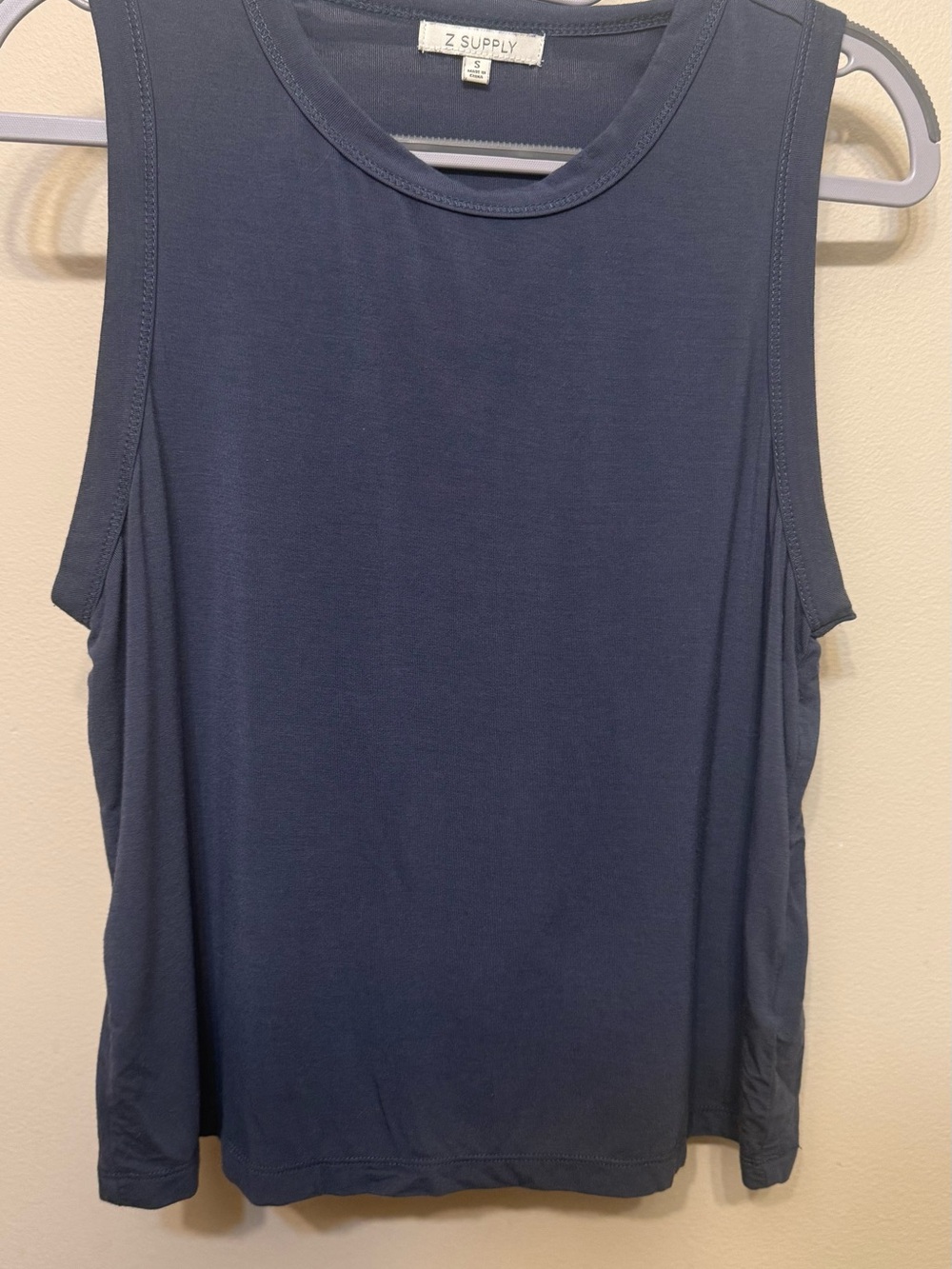 Z Supply Sloane Sleeveless Tank - indigo